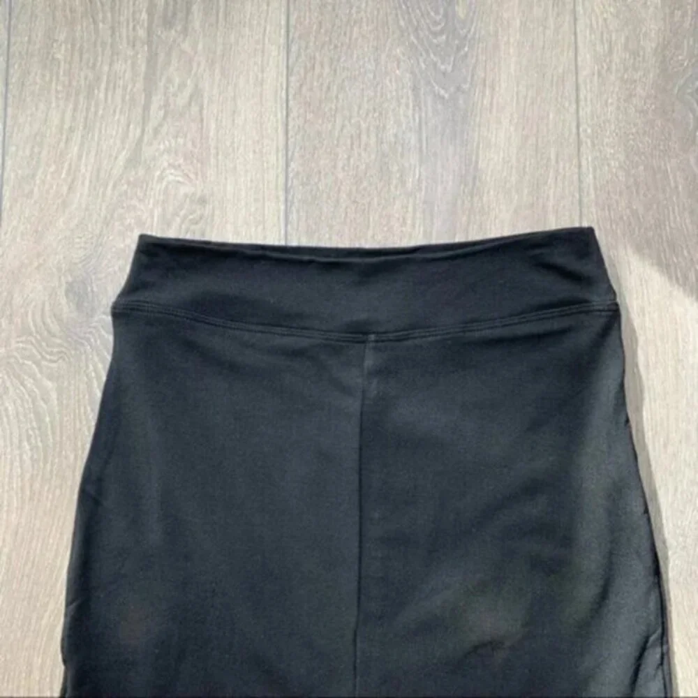 LNA Skirt Slit Mini High Rise Waist Black Small Whimsigoth Business casual - Picture 8 of 16